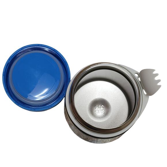 Quaker Thermal Lunch Box Container w/ Fork 12 oz Food School Hot Cold Kids NEW - Picture 7 of 8